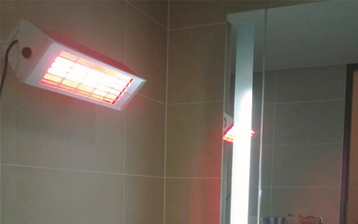 Đèn sưởi nhà tắm không chói mắt Heizen HE-IT610