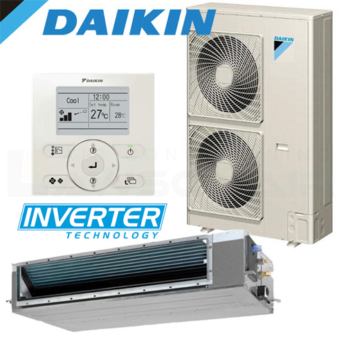 Điều hòa âm trần nối ống gió Daikin 48000BTU 2 chiều Inverter