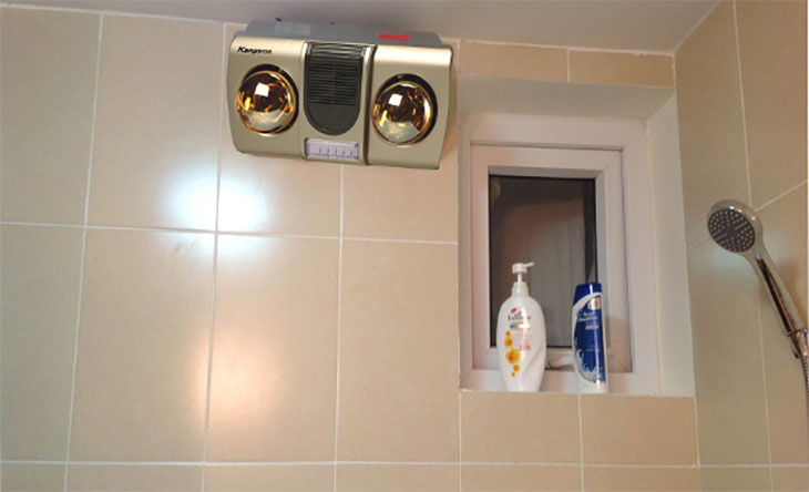 Hướng dẫn các lắp đèn sưởi nhà tắm nhanh chóng và dễ dàng