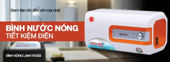 Tổng đại lý cấp 1 phân phối bình nóng lạnh Rossi chính hãng giá rẻ tại Hà Nội