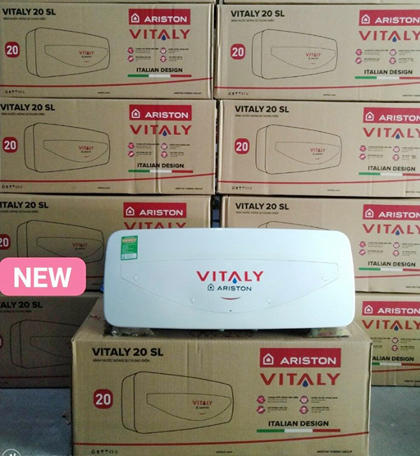 binh-nong-lanh-ariston-vitaly-20l-slim-4 Bình nóng lạnh Ariston Vitaly 20SLIM 20 lít 2020