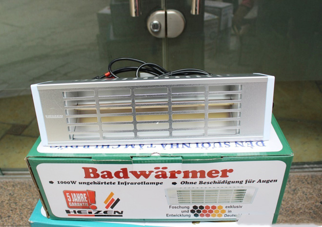 Đèn sưởi nhà tắm không chói mắt Heizen HE-IT610