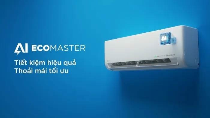 ai-ecomaster-1-2 điều hòa Midea MSCE-10CRFN8 làm lạnh nhanh