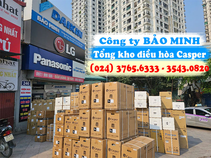 Công ty Bảo Minh - Tổng kho điều hòa Casper chính hãng