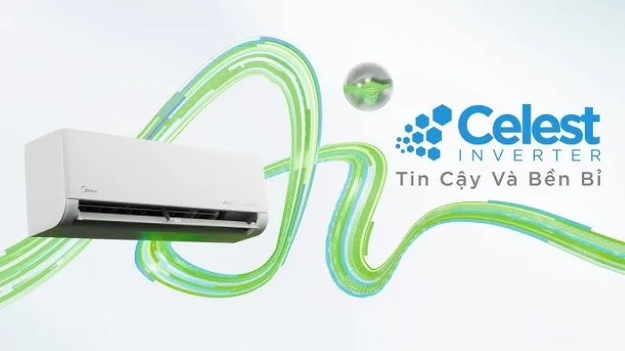 celest-inverter-2 điều hòa Midea inverter 9000BTU MSCE-10CRFN8