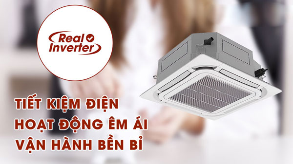 Gree GDC24S6I/GMC24S6I còn được ứng dụng công nghệ Real Inverter mang đến khả năng tiết kiệm điện năng hiệu quả Gree GDC24S6I/GMC24S6I còn được ứng dụng công nghệ Real Inverter mang đến khả năng tiết kiệm điện năng hiệu quả