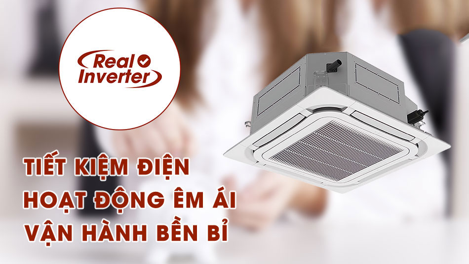 GCC36S6I(A)/GMC36S6I(A) hoạt động êm ái, tiết kiệm điện GCC36S6I(A)/GMC36S6I(A)