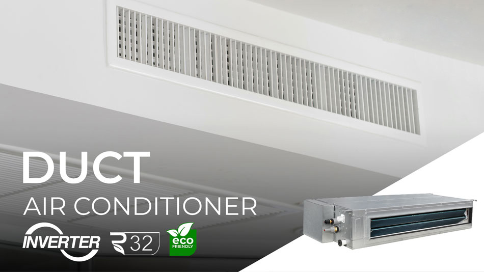 Công nghệ G10 Inverter tiết kiệm năng lượng Điều hòa nối ống gió Gree 36.000BTU GDC36S6I/GMC36S6I
