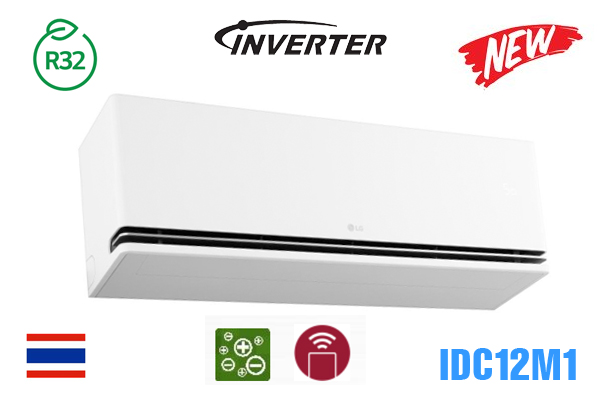 LG IDC12M1, Điều hòa 1 chiều inverter LG 12000BTU ionizer