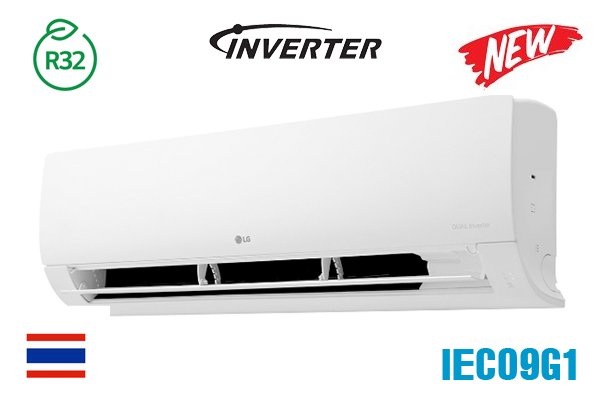 LG IEC09G1, Điều hòa LG 9000 BTU 1 chiều inverter giá rẻ 2026