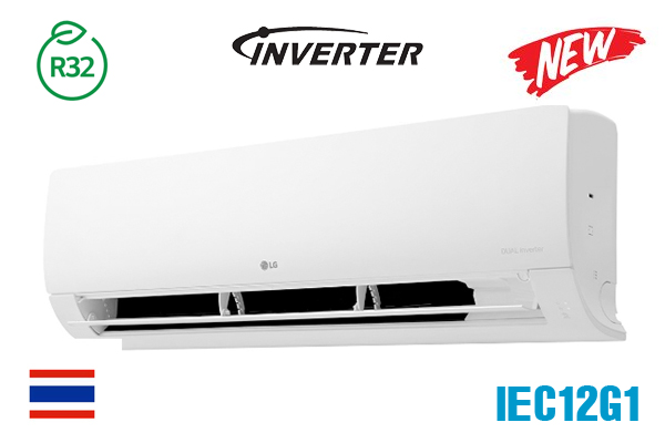 LG IEC12G1, Điều hòa LG 12000BTU 1 chiều inverter giá rẻ 2026