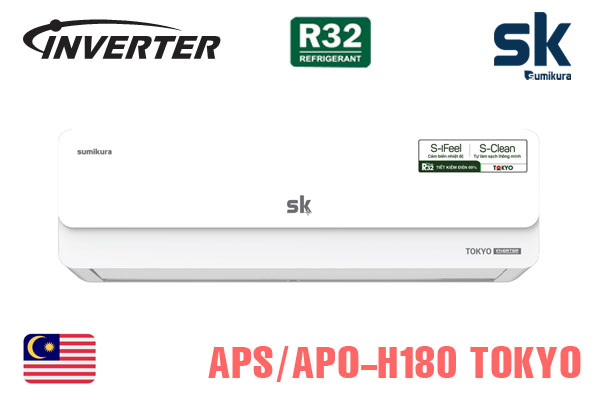 APS/APO-H180TOKYO, Điều hòa Sumikura 18000BTU 2 chiều Inverter
