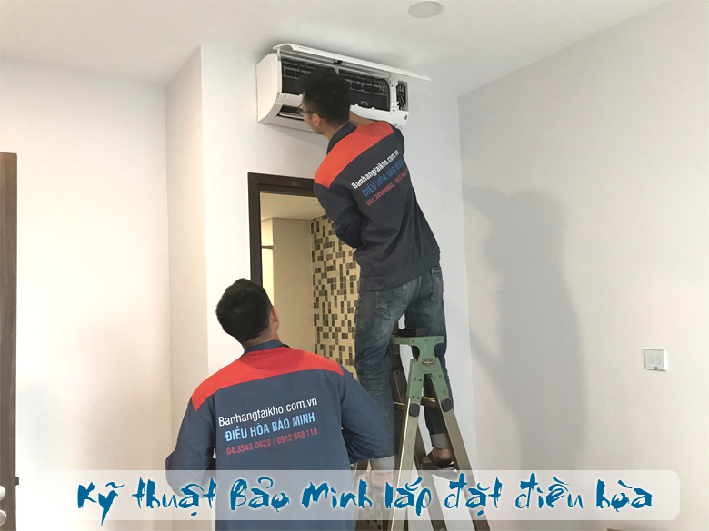 lắp đặt điều hòa lg