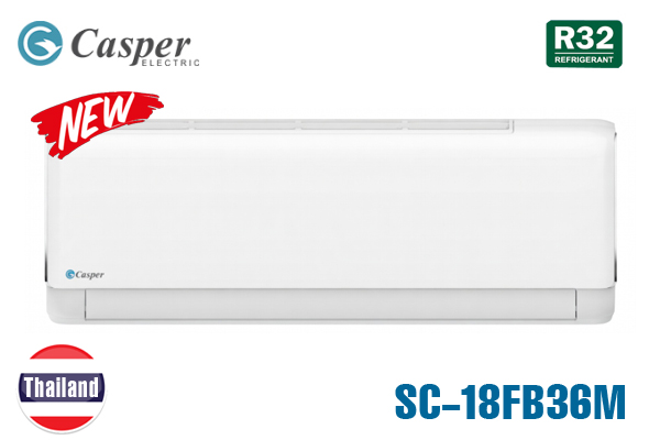 SC-18FB36M, Điều hòa Casper 1 chiều 18000BTU R32 Giá Rẻ 2026