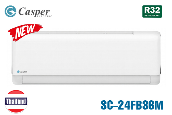 SC-24FB36M, Điều hòa Casper 1 chiều 24000BTU R32 Thái Lan