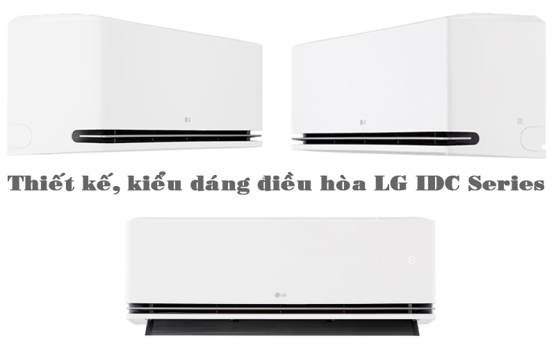 Thiết kế kiểu dáng điều hòa LG IDC series